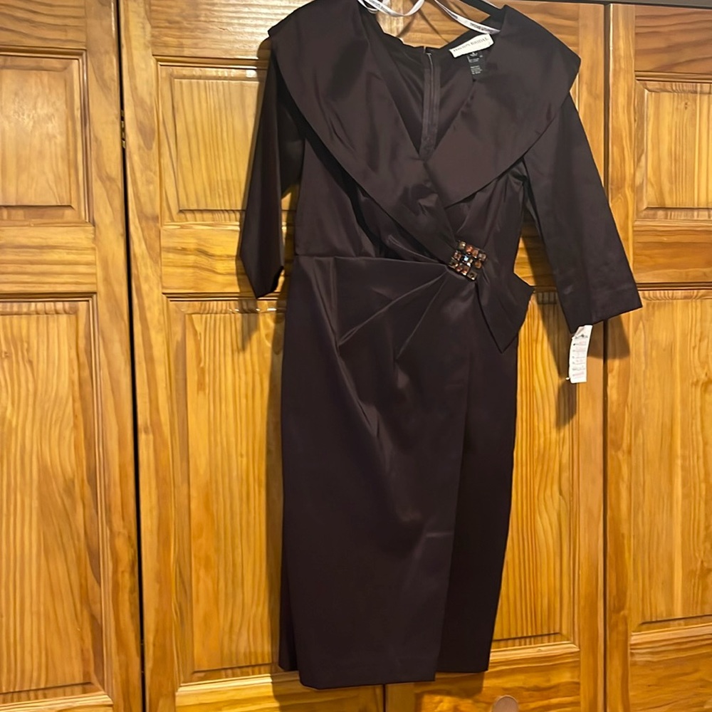 David’s Bridal Dress in Eggplant size 6 NWT